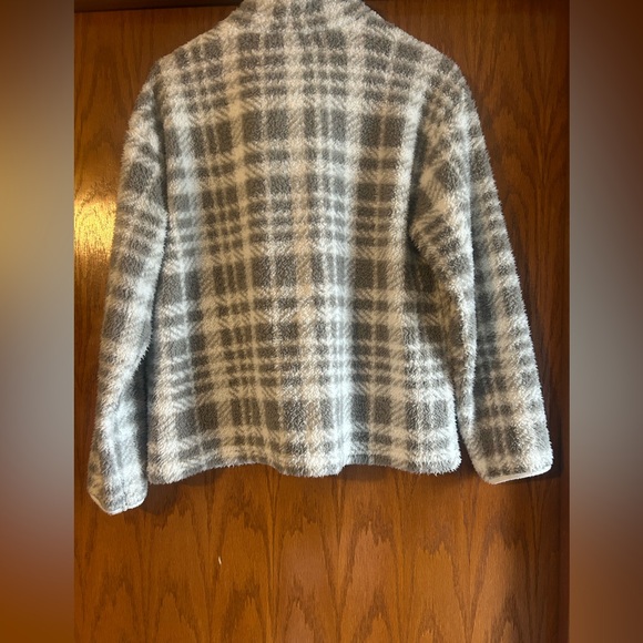Como Vintage Gray Fleece Pullover - Picture 7 of 11